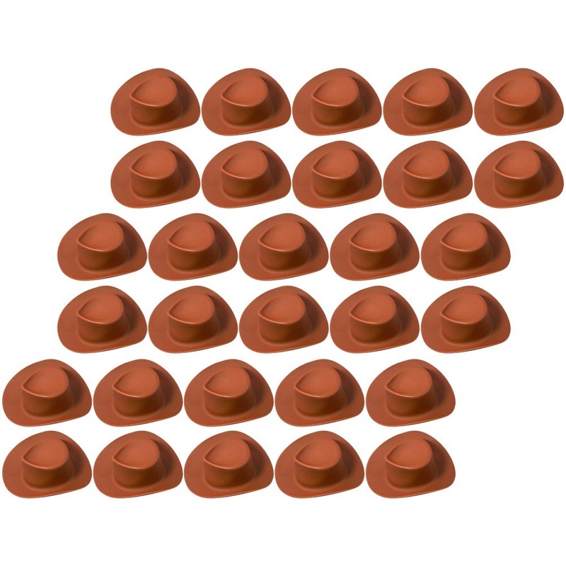 30 Pcs Tiny Cake Hats Mini for Crafts Miniture Decoration gallery