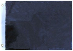 Black Solid Color Plain 12″x18″ Rough Tex 100D Car Boat Flag Grommets