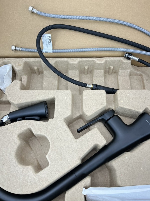 Kohler R33912-BL Guild Pull-down Kitchen Sink Faucet Matte Black gallery