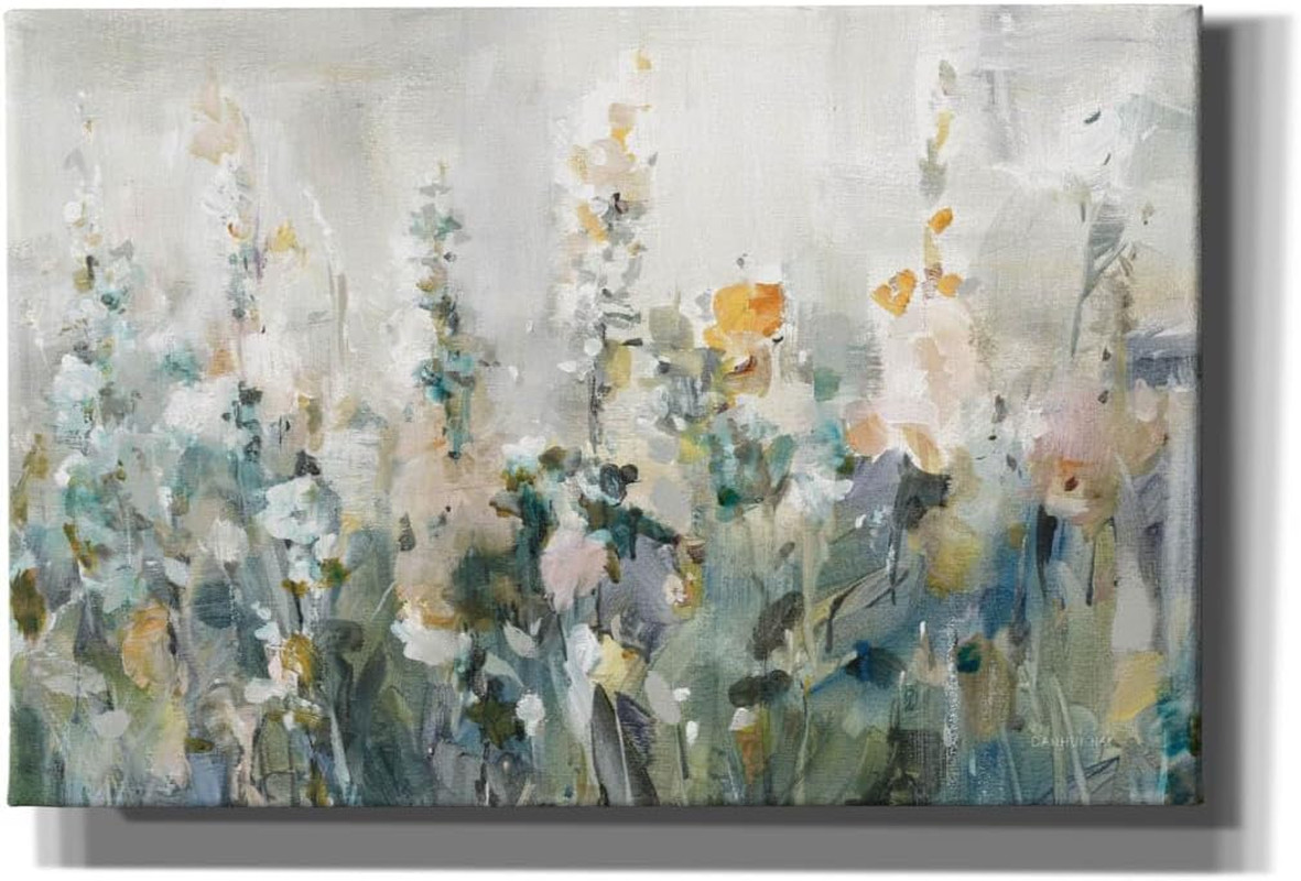 'Rustic Garden Neutral' by Danhui Nai Canvas Wall Art, 18" X 12" gallery