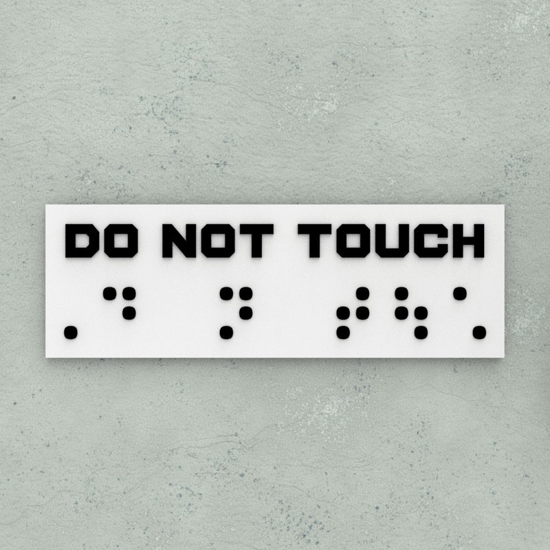Sign | Do Not Touch gallery