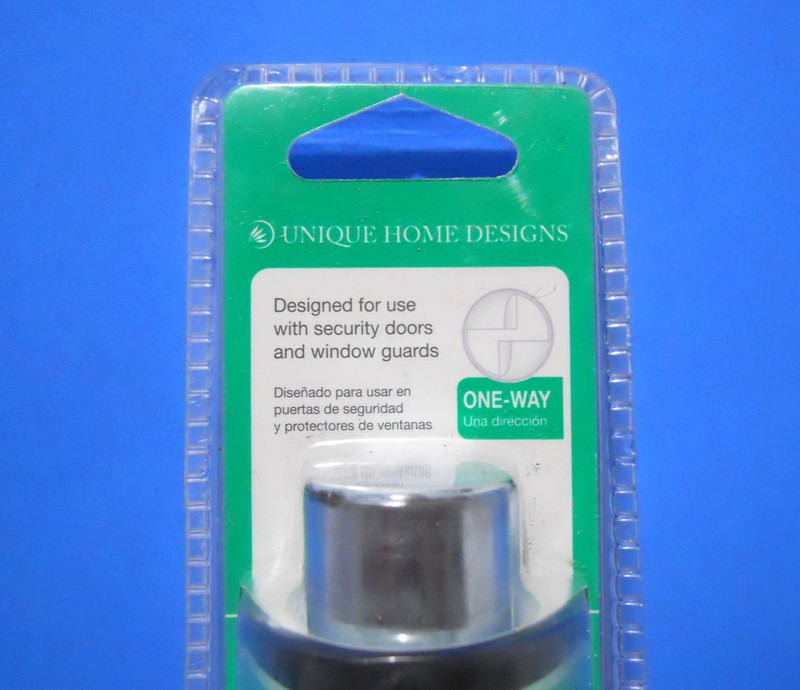 Unique Home Designs One-Way Screw Driver IDA09200003000 For Security Doors gallery