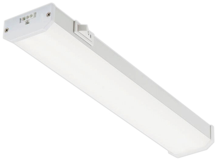 Commercial Electric Under Cabinet Light, 12 in. LED White Linkable Plug In gallery