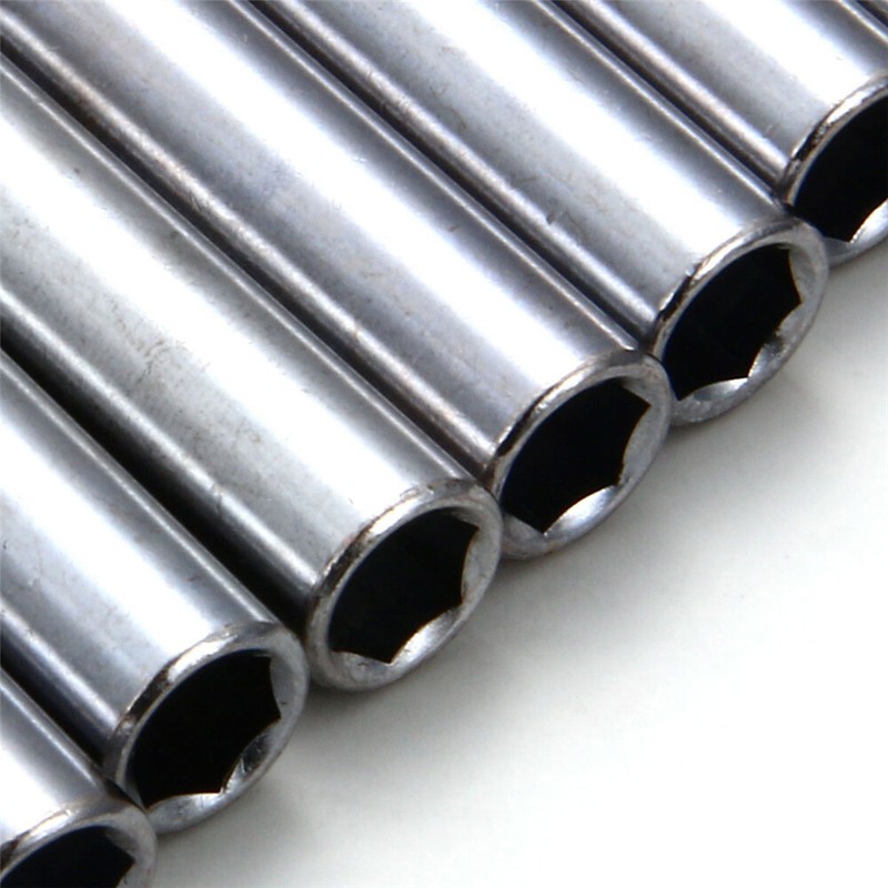 10Pcs Compact Magnetic Bit Tip Extensions Holder 1/4 Hex Shank Drive Guide US gallery