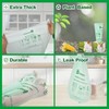 OrangeBio 100% Compostable Trash Bags, 3 Gallon, 100 Count, Extra Thick 0.71 Mil gallery