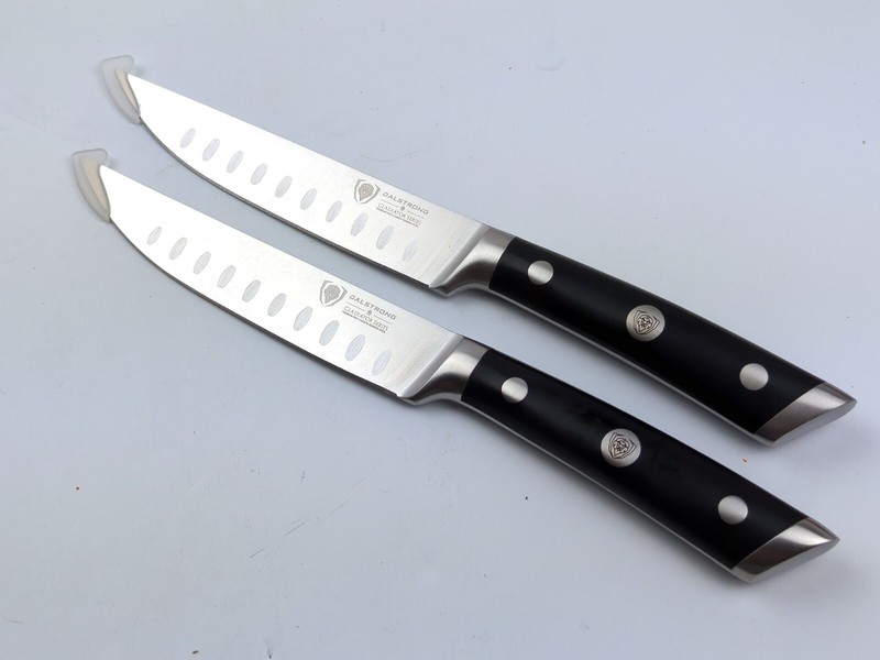 2pc. DALSTRONG GLADIATOR Series 5" STEAK Knives SET, Made in Germany - NEW gallery