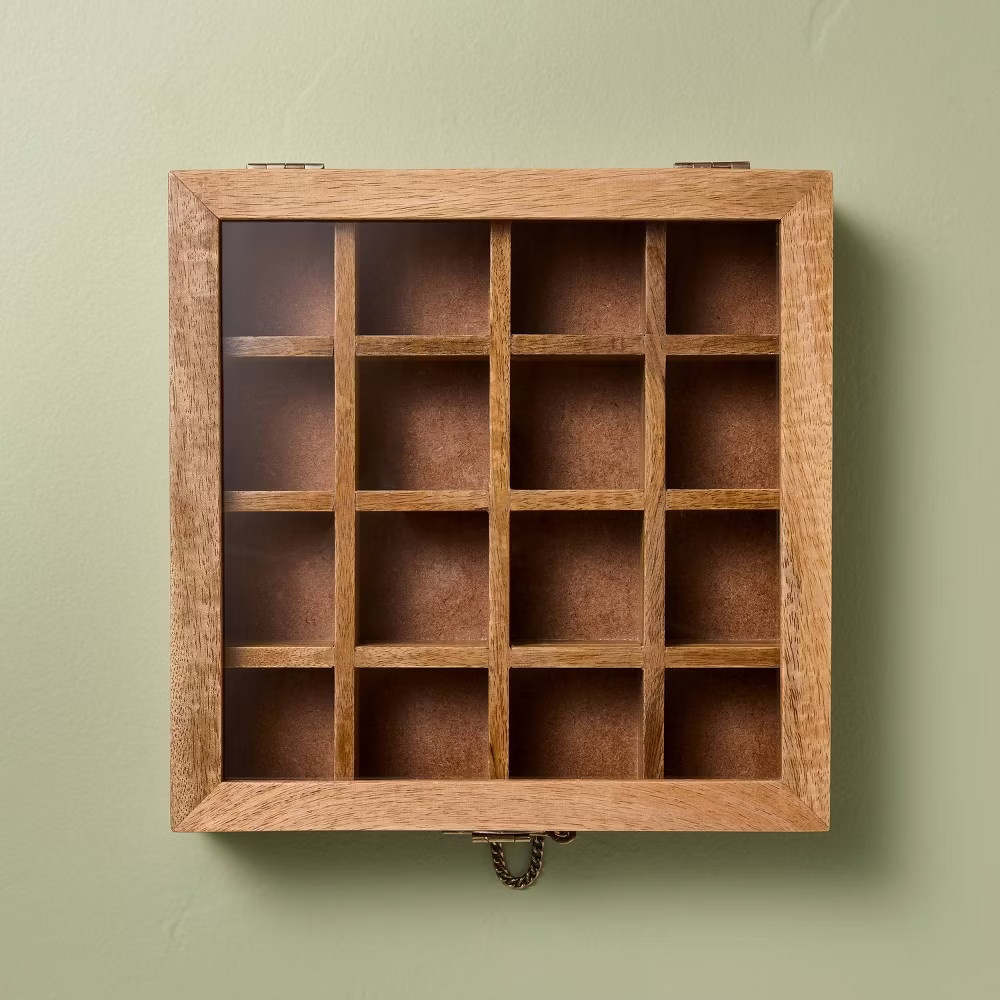 Small Wood Collectables Box - Hearth & Hand with Magnolia gallery
