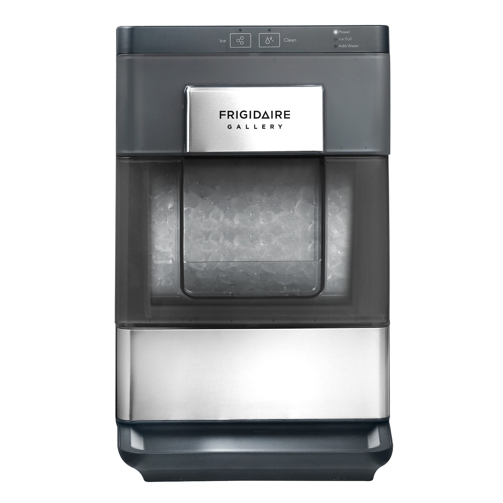 Frigidaire Gallery, 33 Lbs. Countertop Ice Maker, Stainless Steel Accents, Nugge gallery