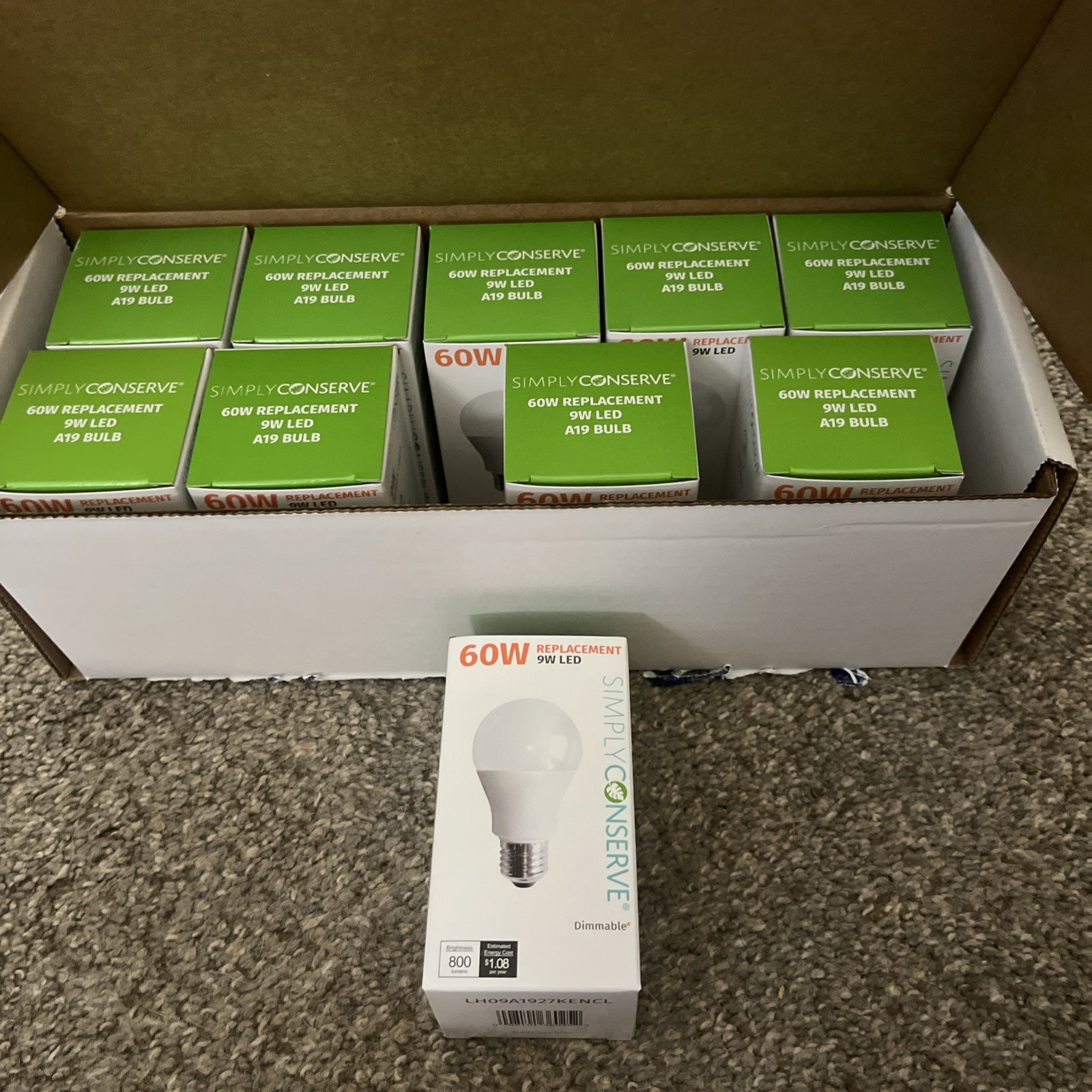 10 Simply Conserve 60W Replacement 9W LED Ligh Bulbs gallery