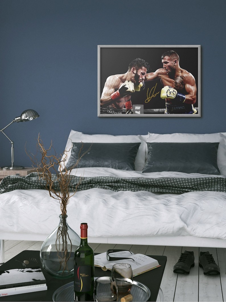 Vasyl Lomachenko Photo Print Poster, Poster No frame, Wall Art gallery