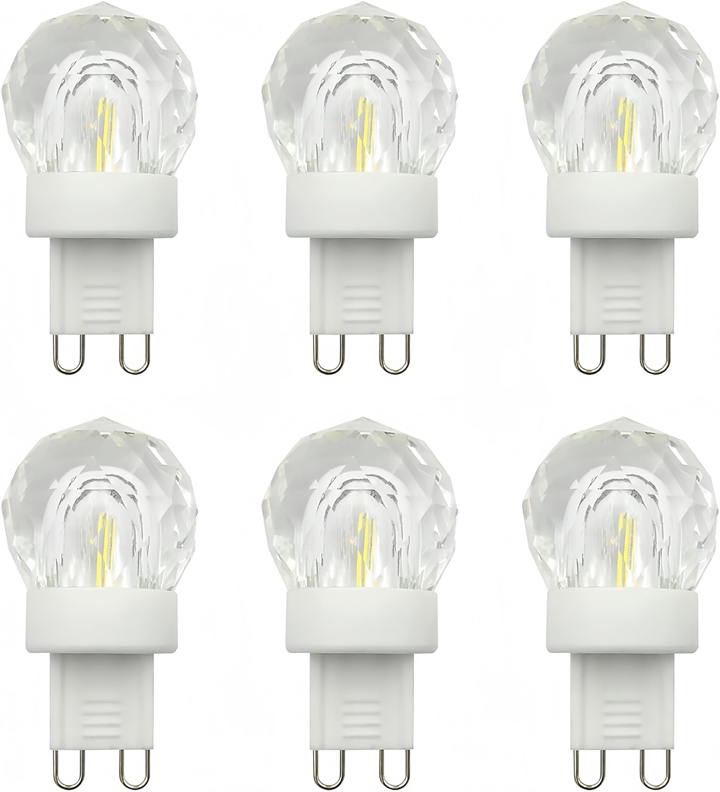 G9 2W LED Bulb Mini Globe Crystal Light (20W Equivalent) G9 Bi Pin Base Chand... gallery