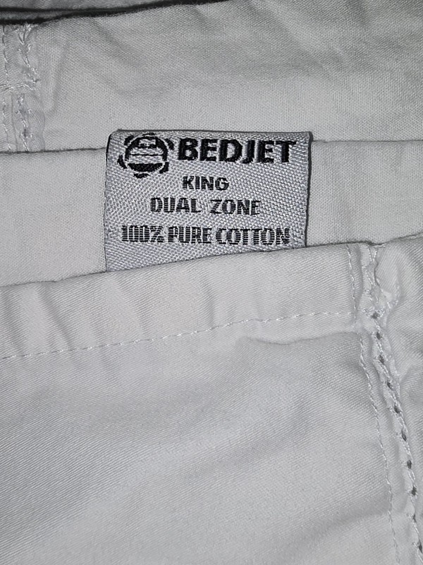 EUC BedJet Cloud Sheet Dual Zone King Size (Cooling & Warming) gallery