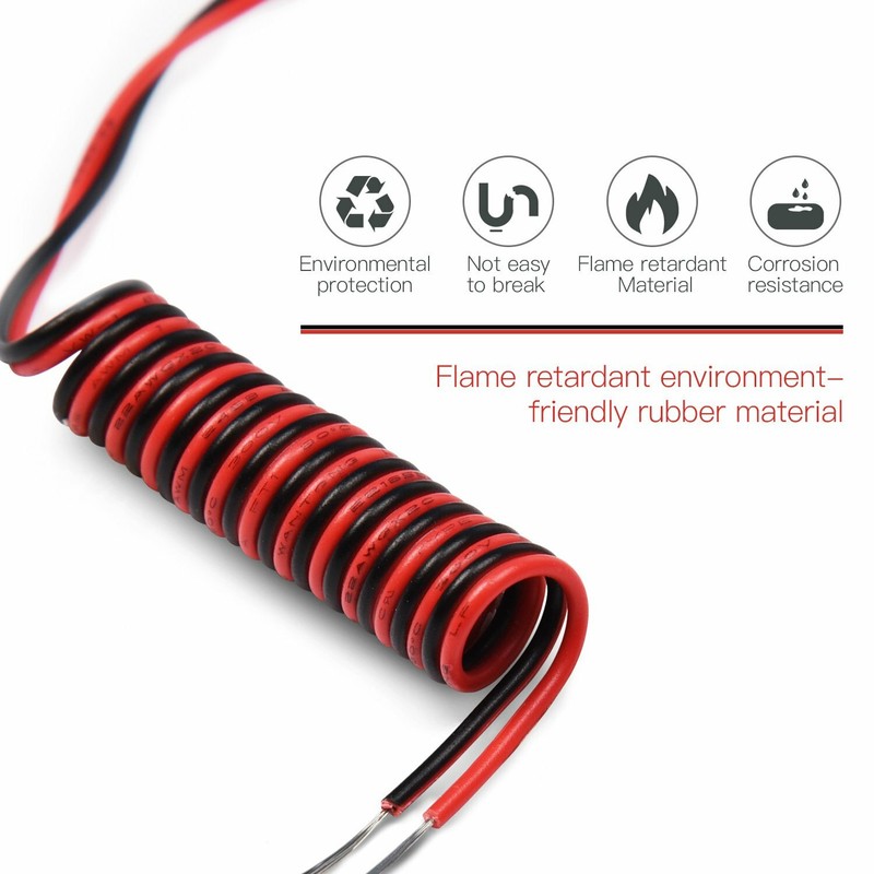2 Pin Extension Cable Connector Wire Cord For Single LED Strip Light 3528 5050 gallery