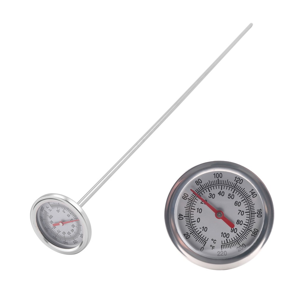 Long Stem Compost Soil - Fast Response Stainless Steel 20 Inch - Measuring1014