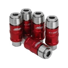 Milton 1750 5 In ONE Universal Quick-Connect Coupler 1/4″ FNPT Pack of 5