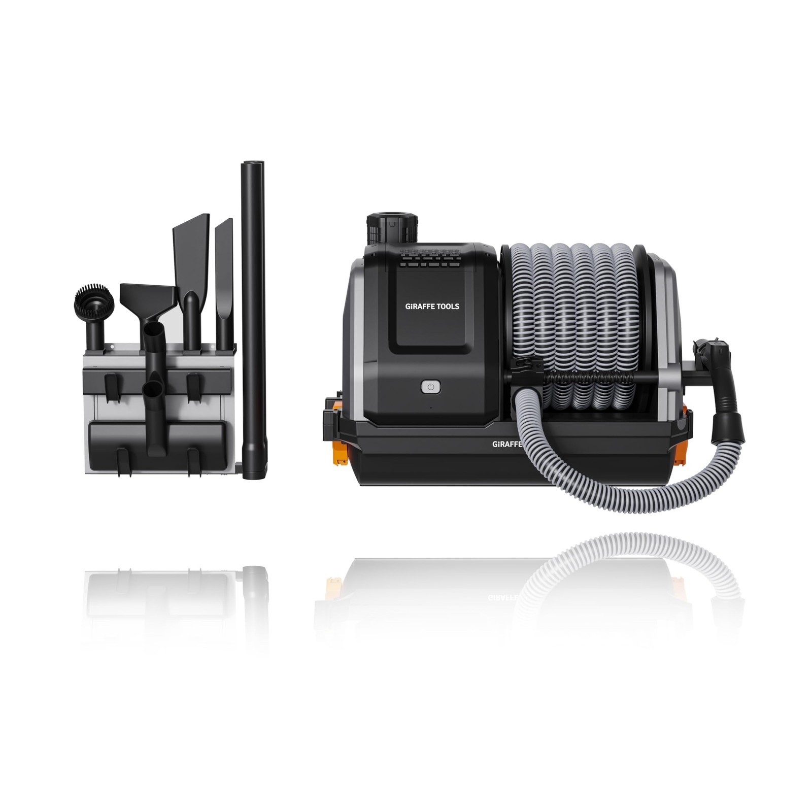 Giraffe Tools Grandstorm Retractable Vacuum with 30 FT Hose AntiKink, WallMou... gallery