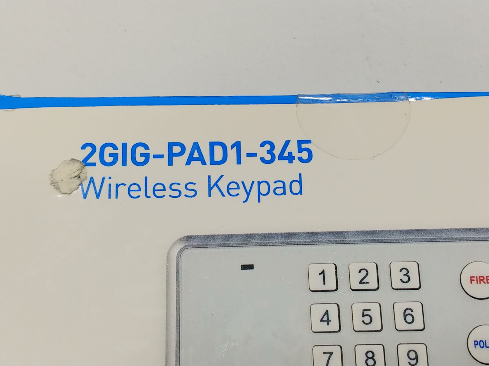 Nortek 2GIG Wireless Keypad Model 2GIG-PAD1-345 New In Box gallery