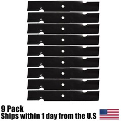 (9) 91-620 Blade Standard Lawn Mower Blades Set Fits Wright Stander 71440002