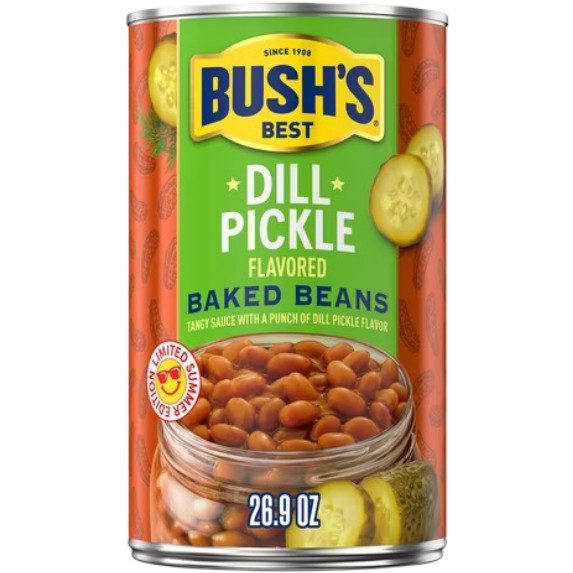 Bush's Baked Beans Dill Pickle, Limited Edition, 26.9 oz gallery
