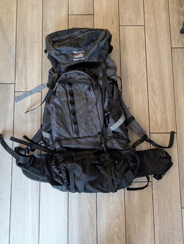 Lowe Alpine Mountain Guide Galyan’s 90L + 20L Expedition Hiking Backpack