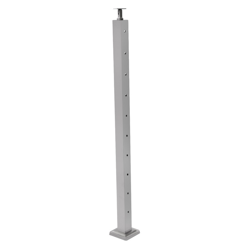 42 Inch Modern Cable Railing Post Adjustable Outdoor Deck Handrail Railing 0-90° gallery
