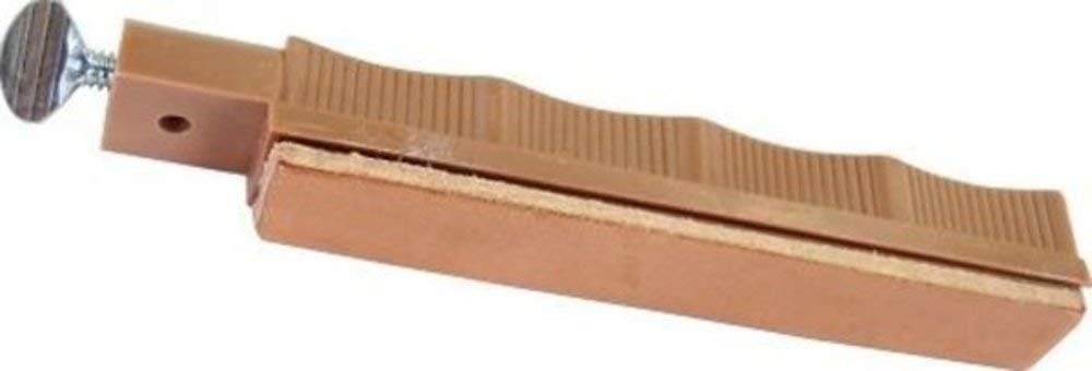 Leather Stropping Polishing Hone, HSTROP, Knife Straight Razor Strop, Brown gallery
