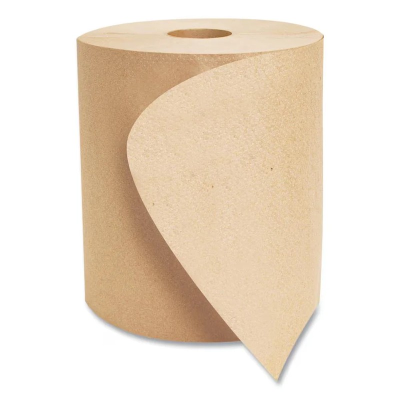 8 In. X 800 Ft. Brown Universal Roll Towels (6-Rolls/Carton) gallery