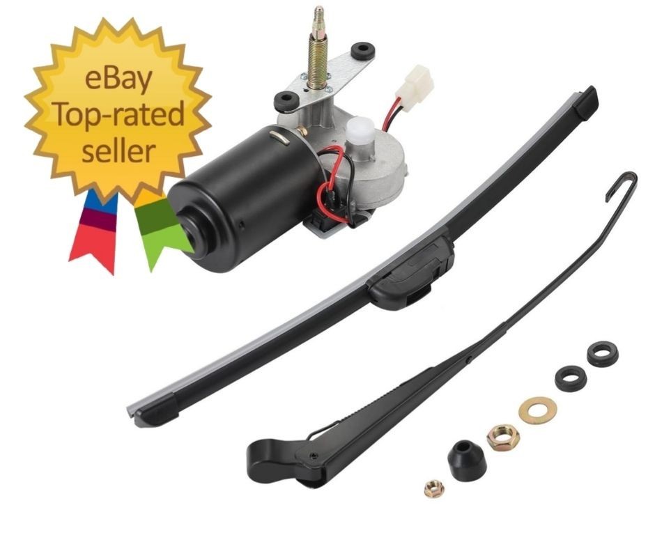 Electric UTV Windshield Wiper Kit, Universal 12V UTV Electric Windshield gallery