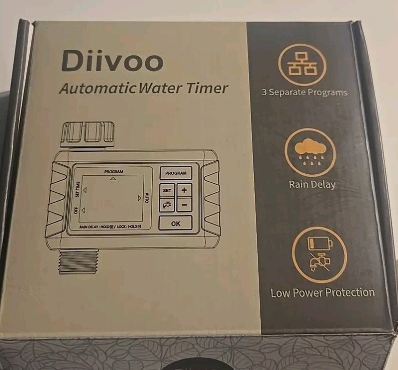 Diivoo Automatic water timer It Is BLUE gallery