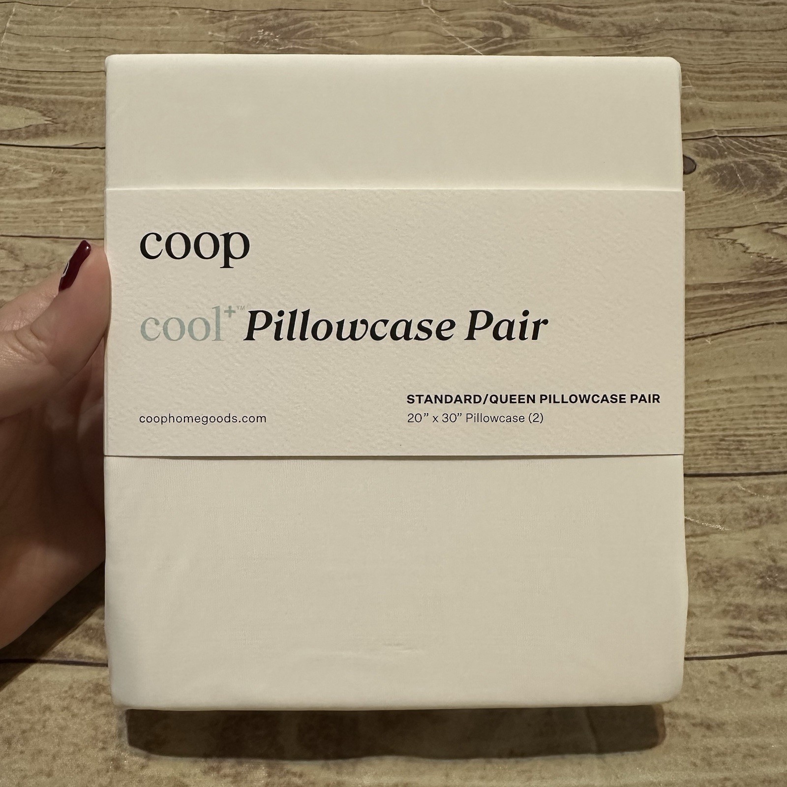 Coop Home Goods Cool+ Standard/Queen Pillowcase Pair 20x30 gallery