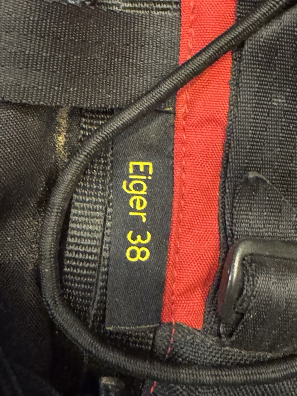 Eiger 38 Backpack Big Pack Red Soft Frame  4