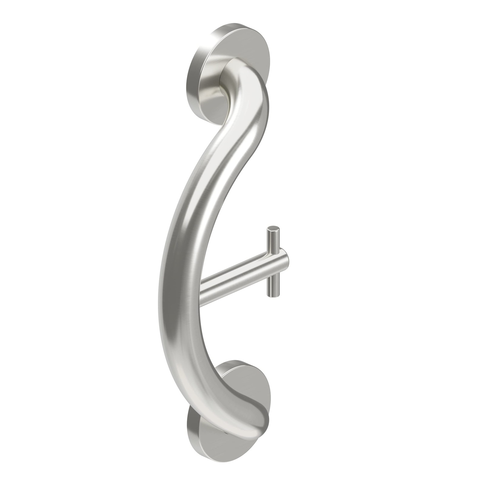 Plus 2-in-1 Towel/Robe Hook and Grab Bar, 14.5 inch | ADA Compliant Bathroom ... gallery