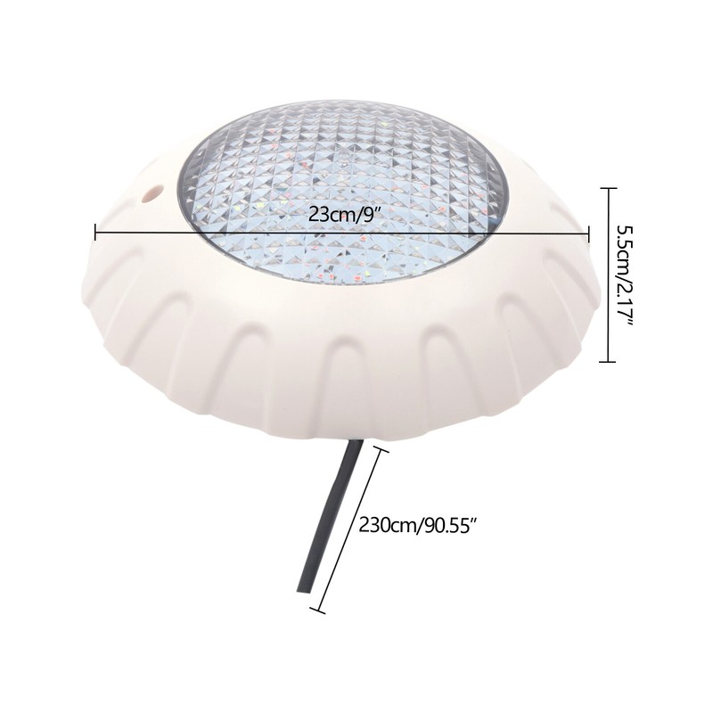 IP68 Waterproof 38W DC12v LED Pool Lights Underwater RGB Swimming light Lamp Spa gallery
