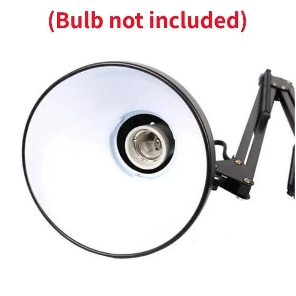 Lamp Desk Architect Arm Swing Adjustable Light Table Task Clamp Black Metal gallery