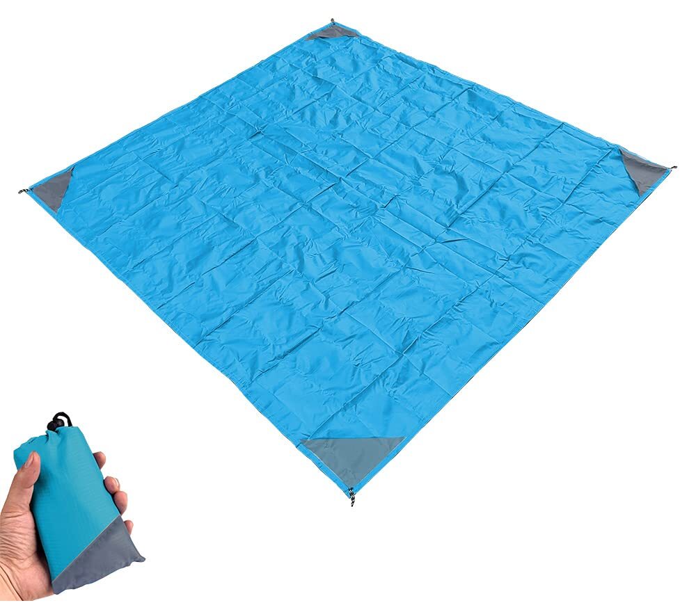 Pocket Blanket -Compact Picnic Blanket Beach Blanket Sandproof 55”x60” Packab... gallery