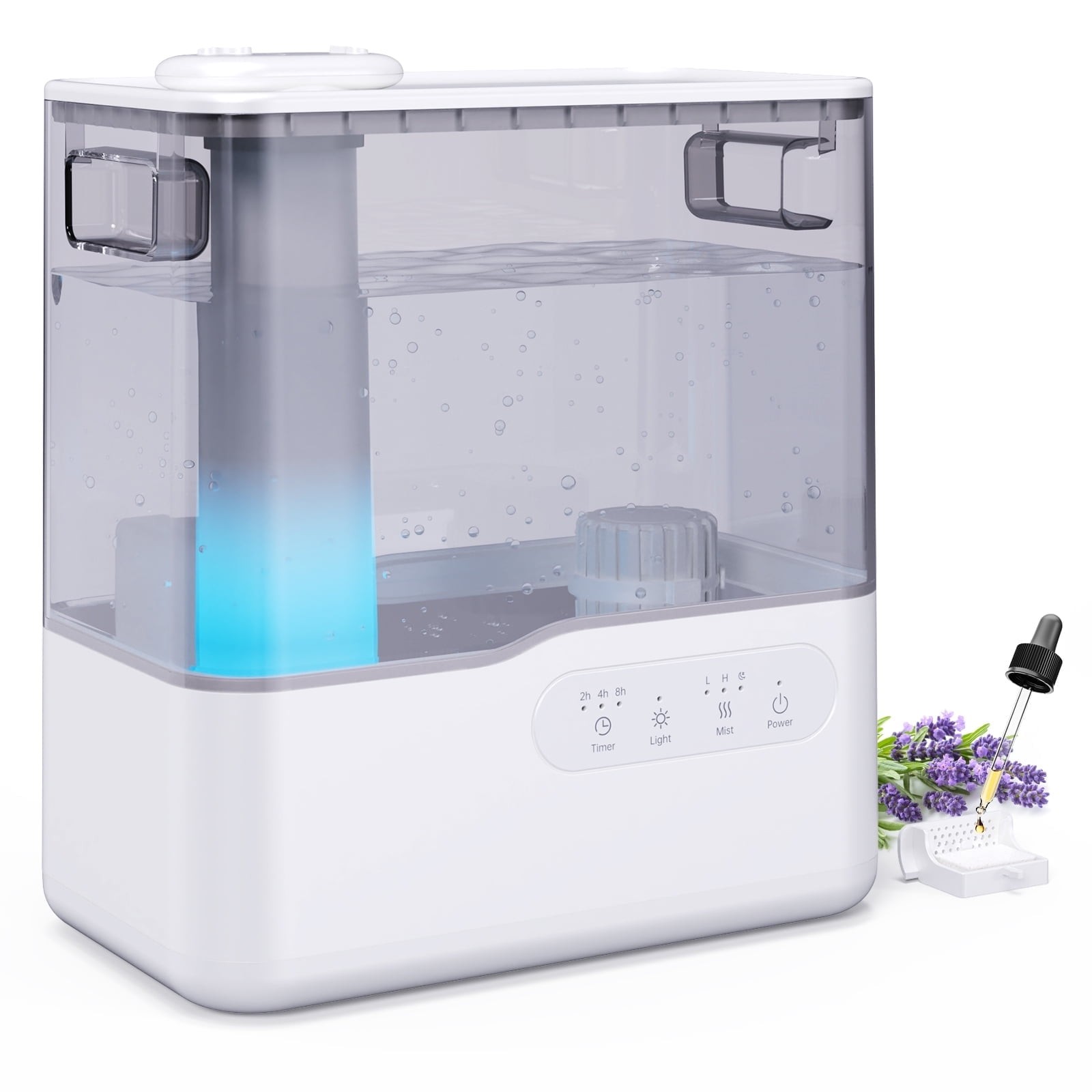 ALROCKET 5L Ultrasonic Cool Mist Humidifier with 360 Rotating Dual Nozzles, gallery