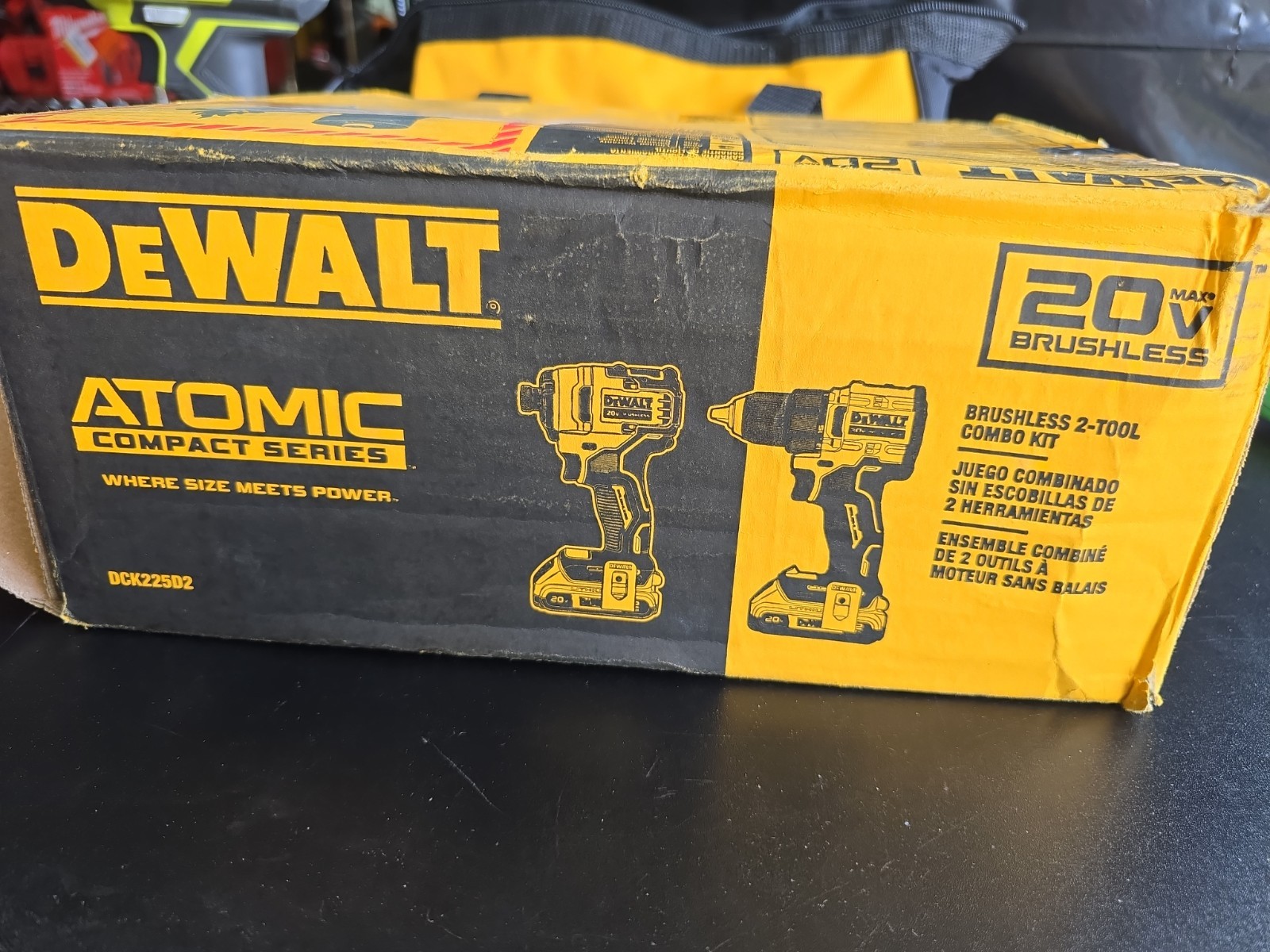 DeWalt DCK225D2 Atomic 20V MAX Brushless 2-Tool Combo Kit Lithium-Ion New gallery