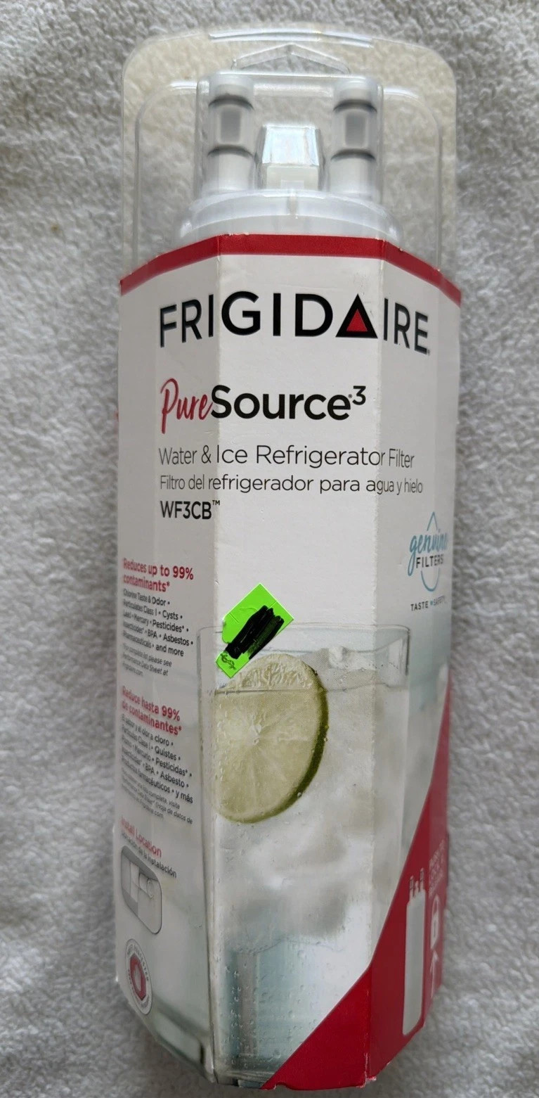 4 Pack Frigidaire WF3CB PureSource 3 Replacement Refrigerator Water Filter gallery