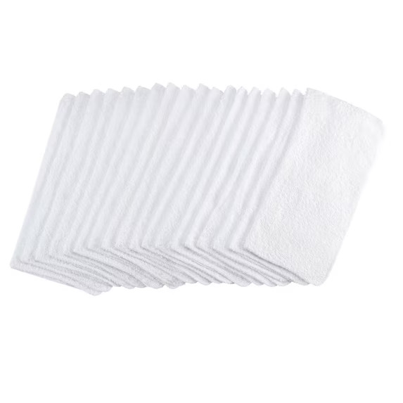 Mainstays 18-Pack Washcloth Bundle, White FREE SHIPPING gallery