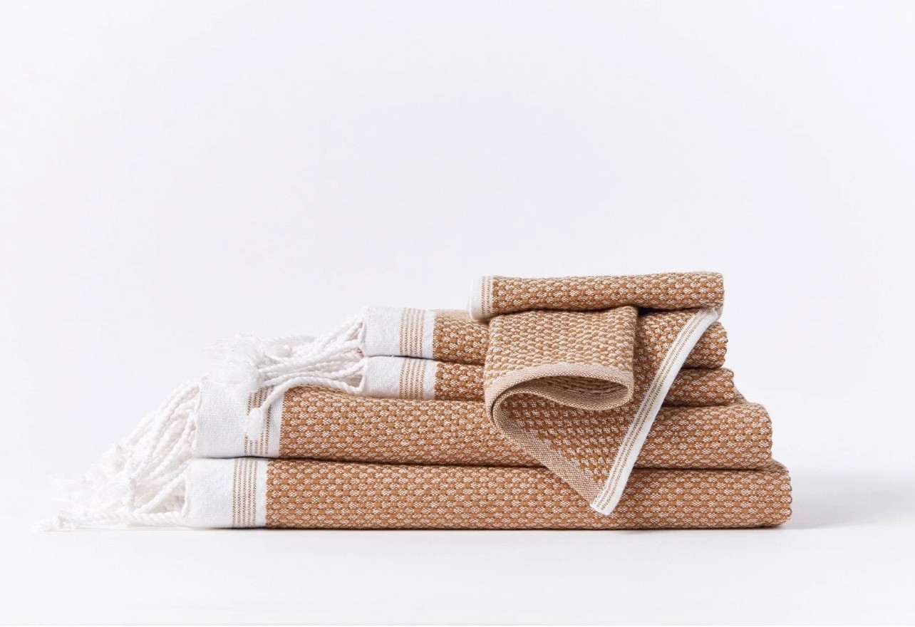 Coyuchi Mediterranean Towels 14 -piece Set NEW Organic cotton gallery