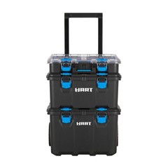 HART Stack System, Mobile Tool Storage and Organization, Black & Blue- New
