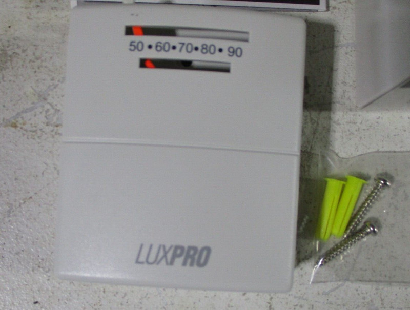 LuxPro Series Mechanical Heating Cooling Home Thermostat PSM40 New FREE SHIPPING gallery