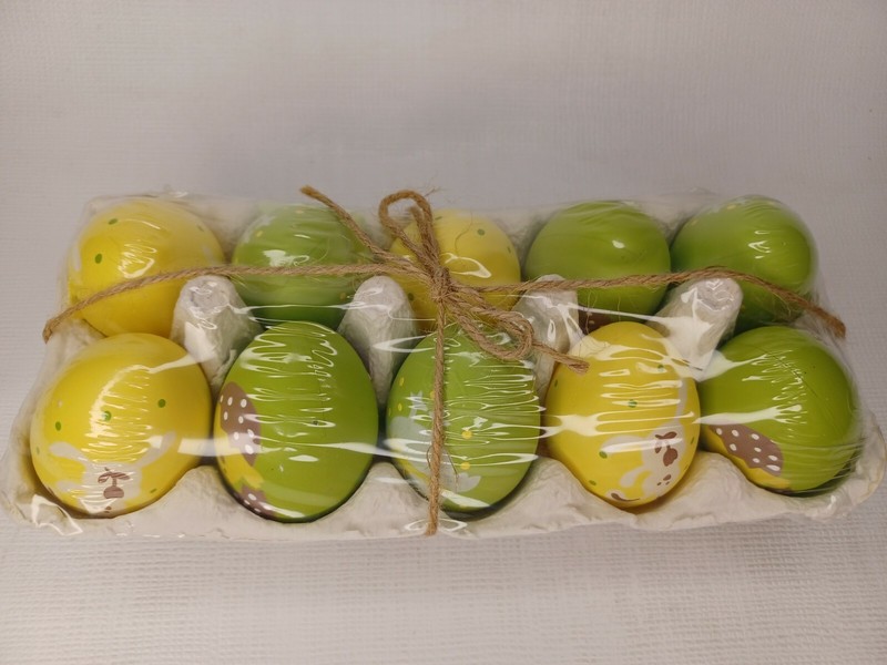 10 Plastic Decorated Easter Eggs Hanging Decorations gallery