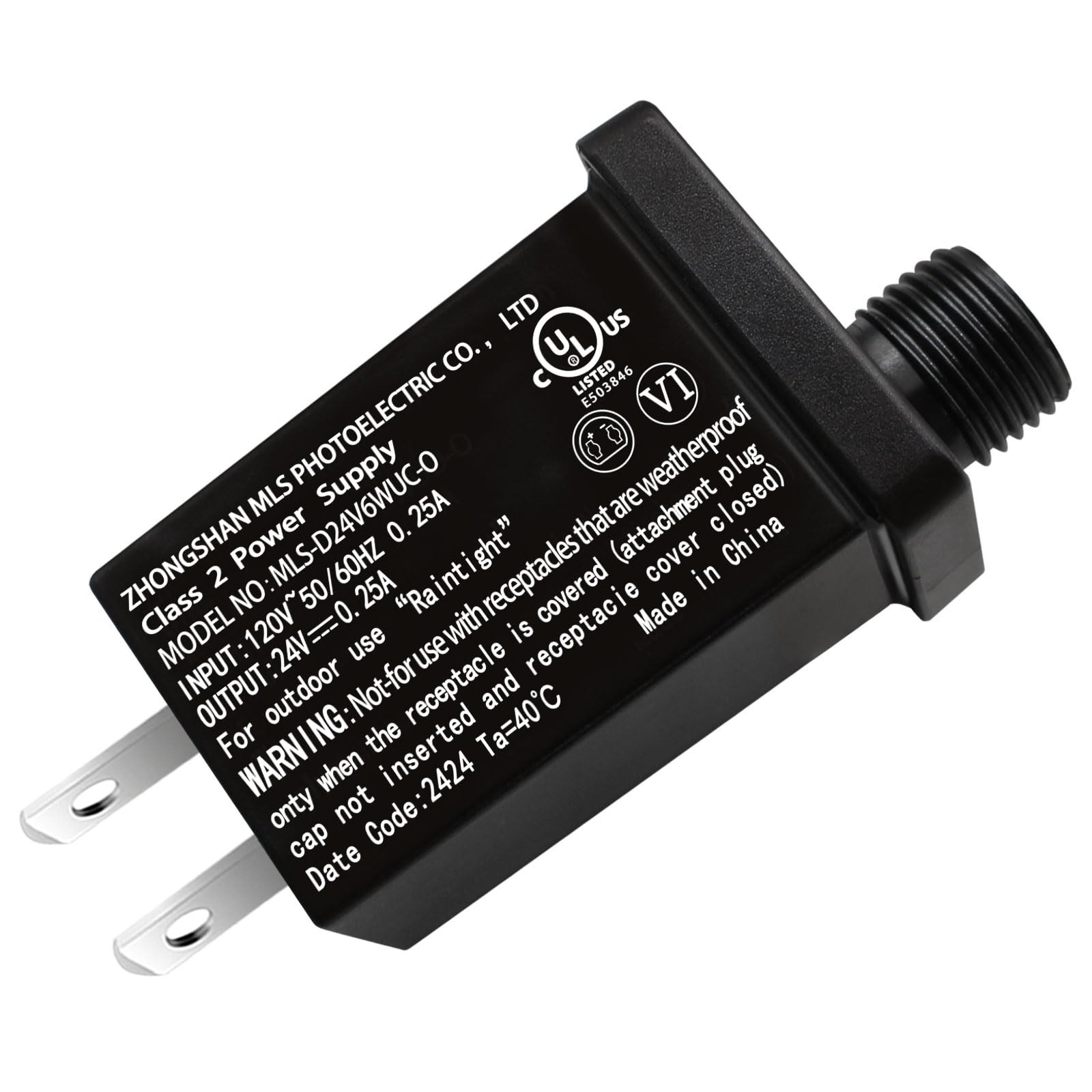 24V 6W LED Transformer Class 2 Power Supply IP44 Low Voltage Adapter 1 PCS gallery