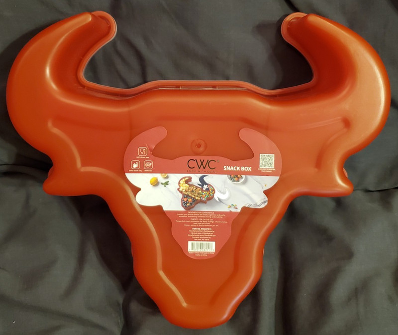 Cook with Color Texas Theme Multi-Compartment Snack Container with Lid - Choose gallery