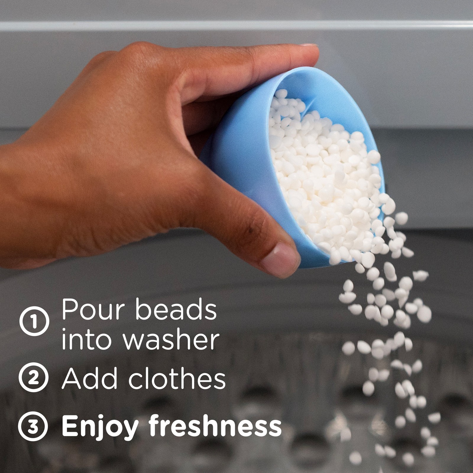 Downy Light In-Wash Scent Booster Laundry Beads, No Heavy Perfumes, 24 oz gallery