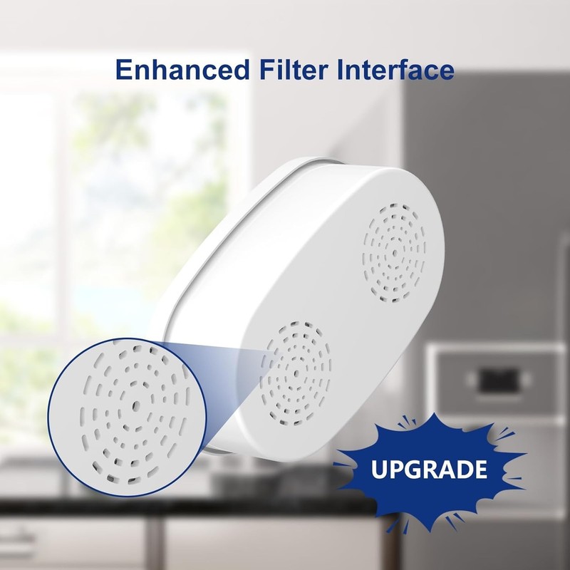 4 Pack Water-drop Replacement Filter WD-PF-01A Plus, Reduces PFOA/PFOS, Chlor... gallery