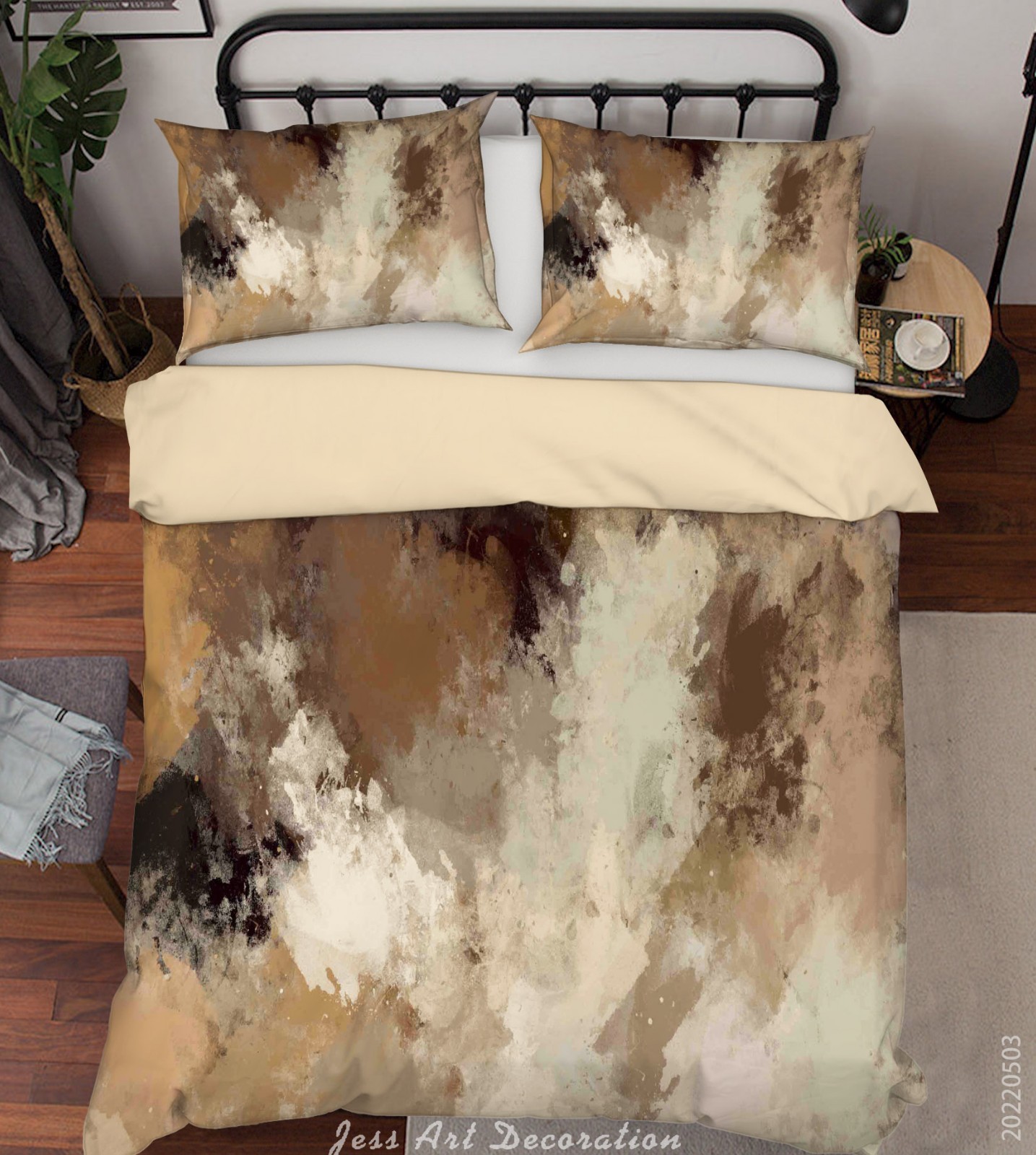 3D Abstract Watercolor Quilt Cover Set Bedding Sets Pillowcases gallery