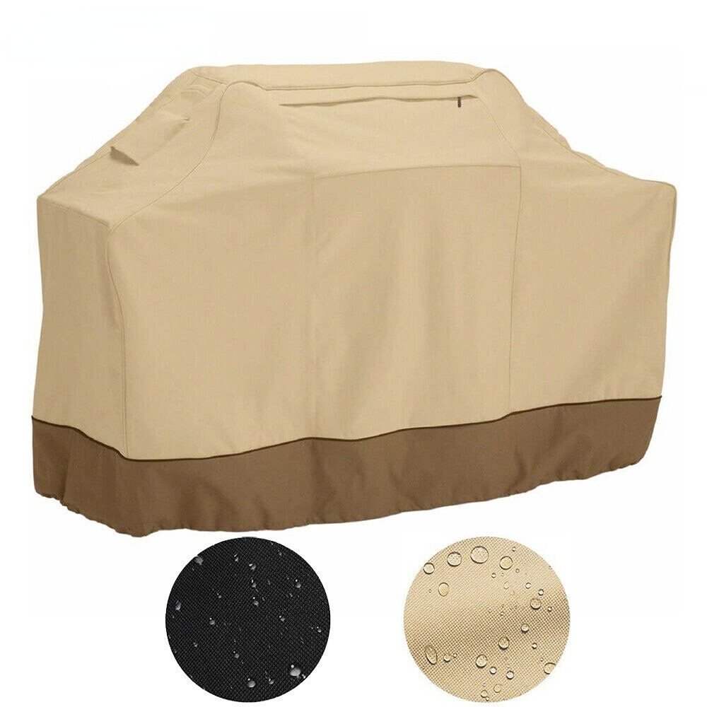 Waterproof Outdoor Barbecue BBQ Gas Grill Cover 600D Heavy Duty 58" 64" 70" 72" gallery