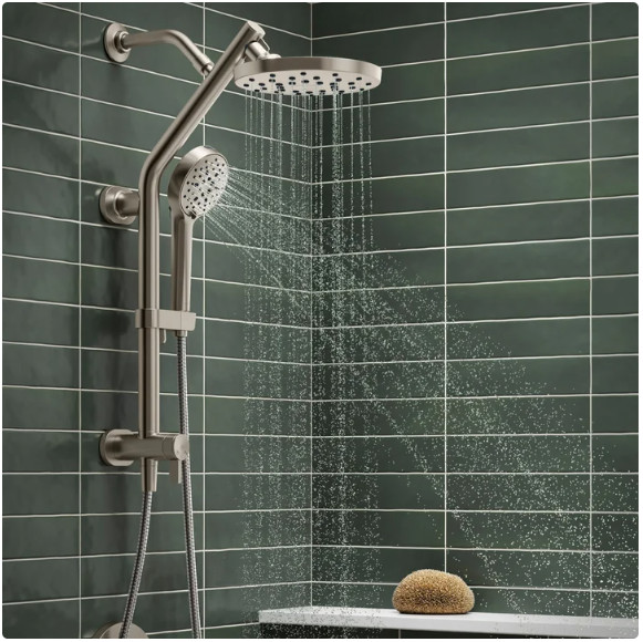 Kohler Hydrorail Shower System 3-in-1 Multi Function Complete Set Brushed Nickel gallery